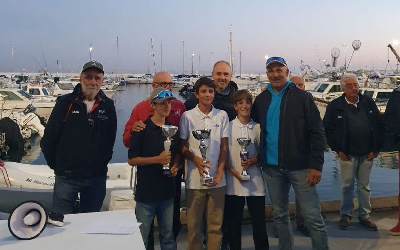 Vento, sole e 109 equipaggi da tutto il nord Italia per questa regata Optimist del Club del Mare di Diano Marina